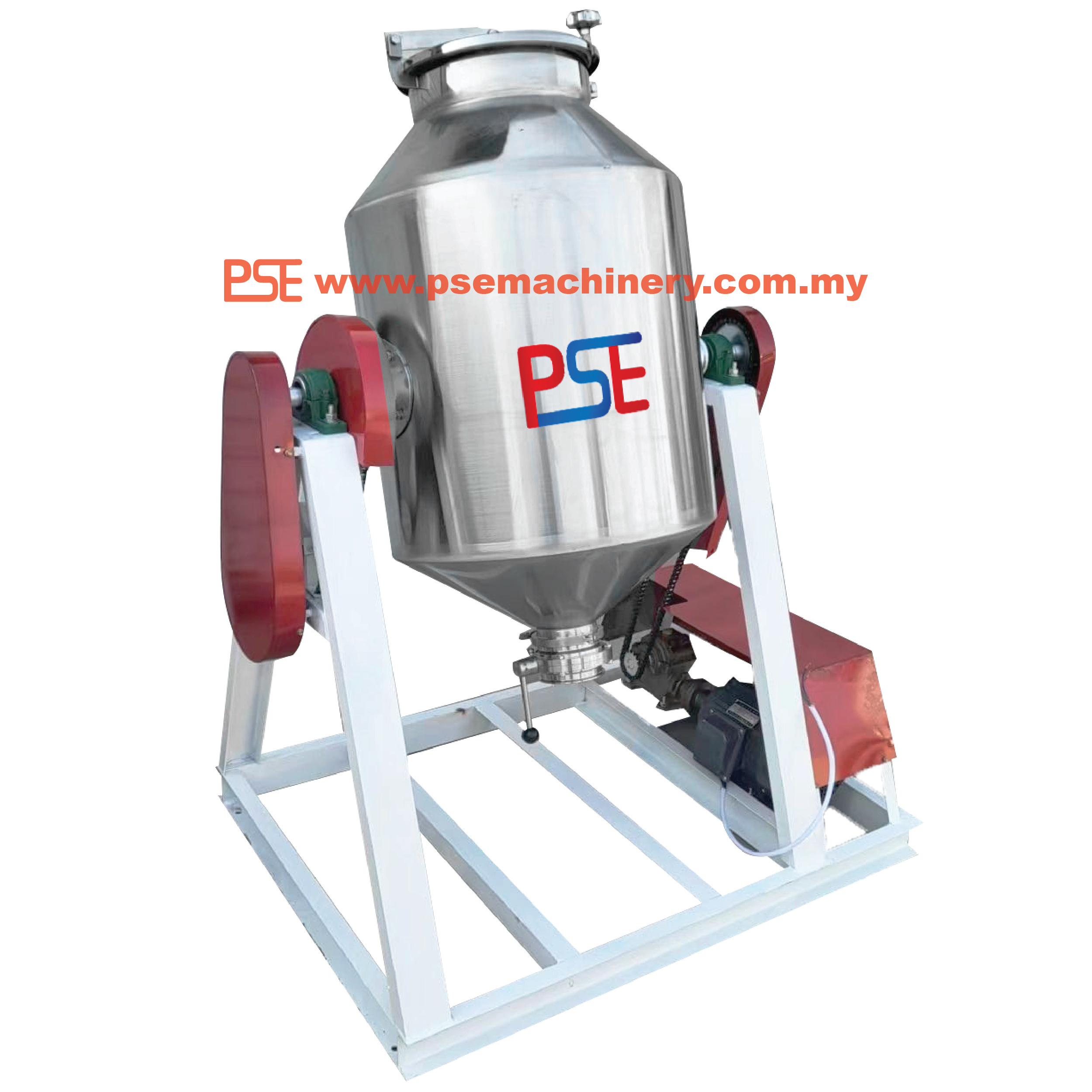 Double cone mixer (mild steel structure)-Wrgb-01