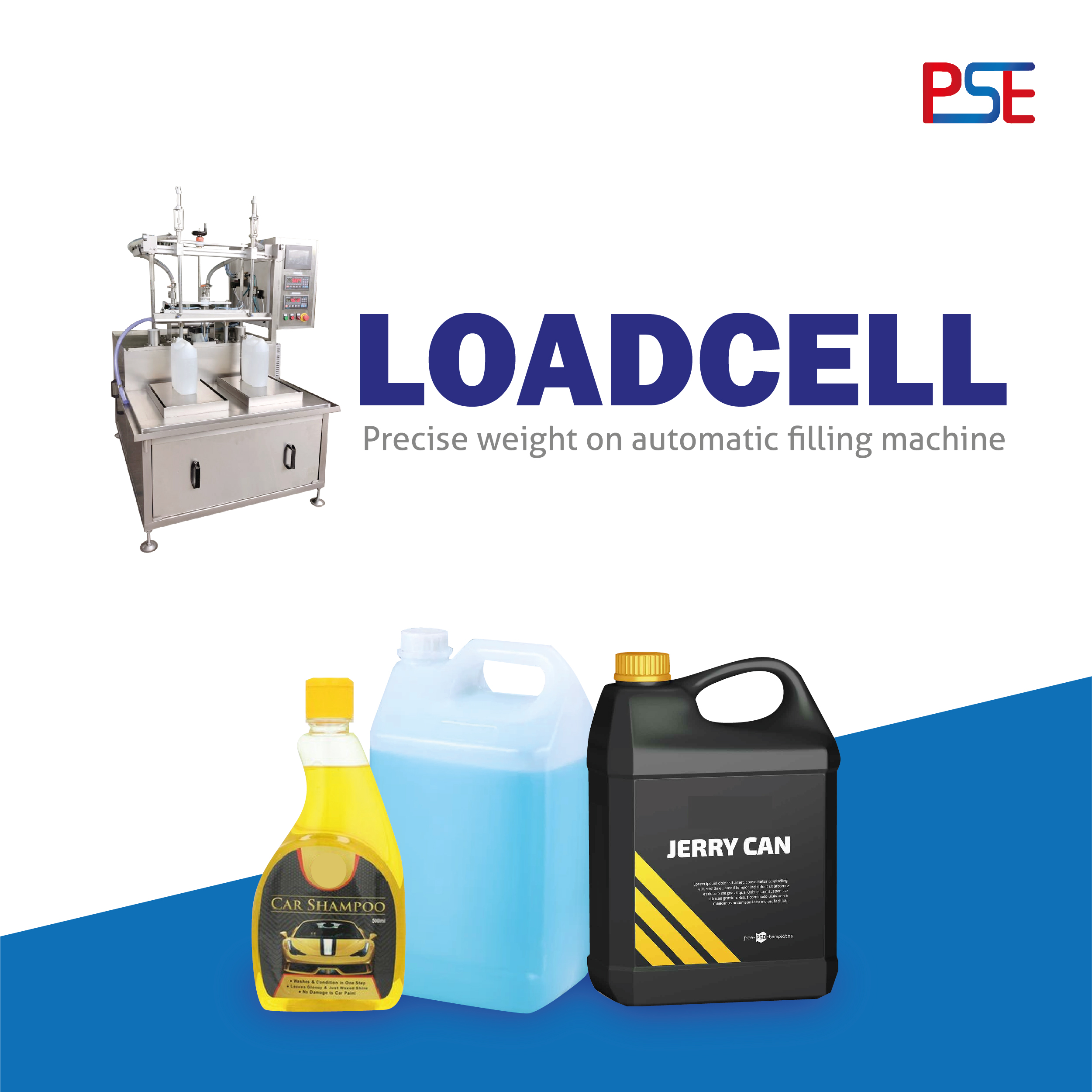 5L-250L Loadcell Liquid Filling Machine