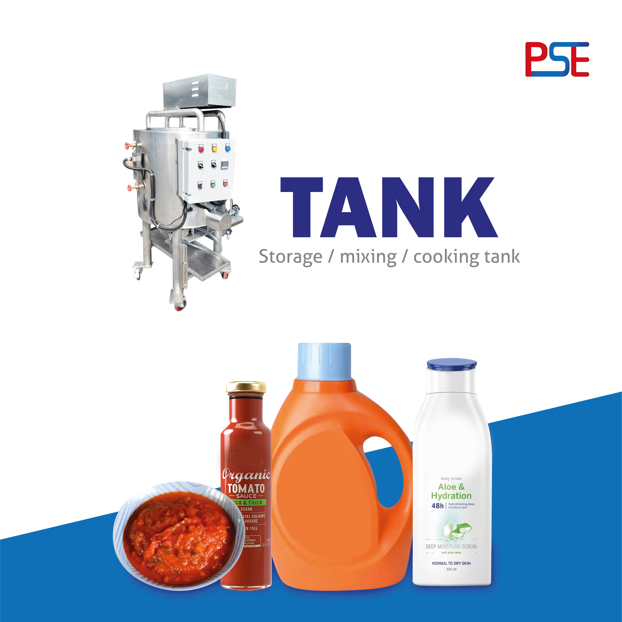 Homogenizer / Heating / Mixing Tank