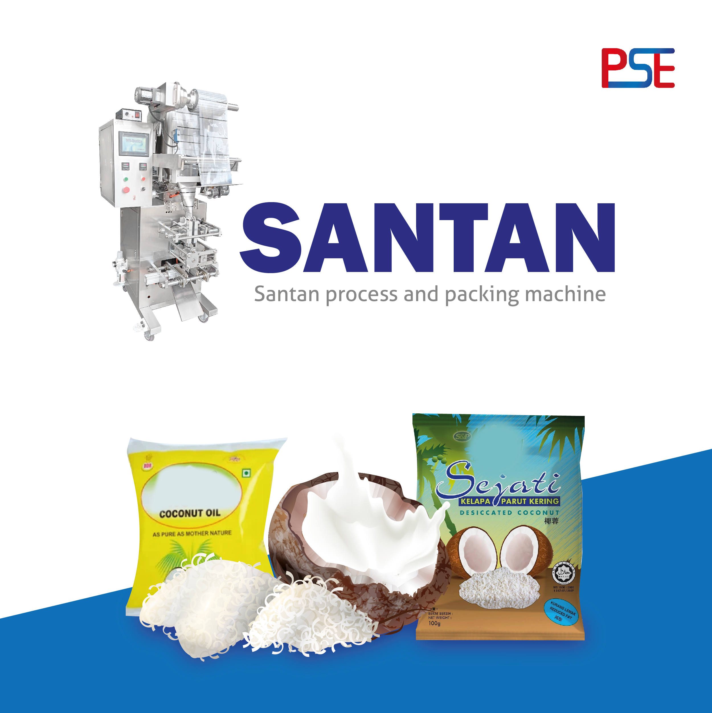 Santan & Oil Liquid Packing Machine