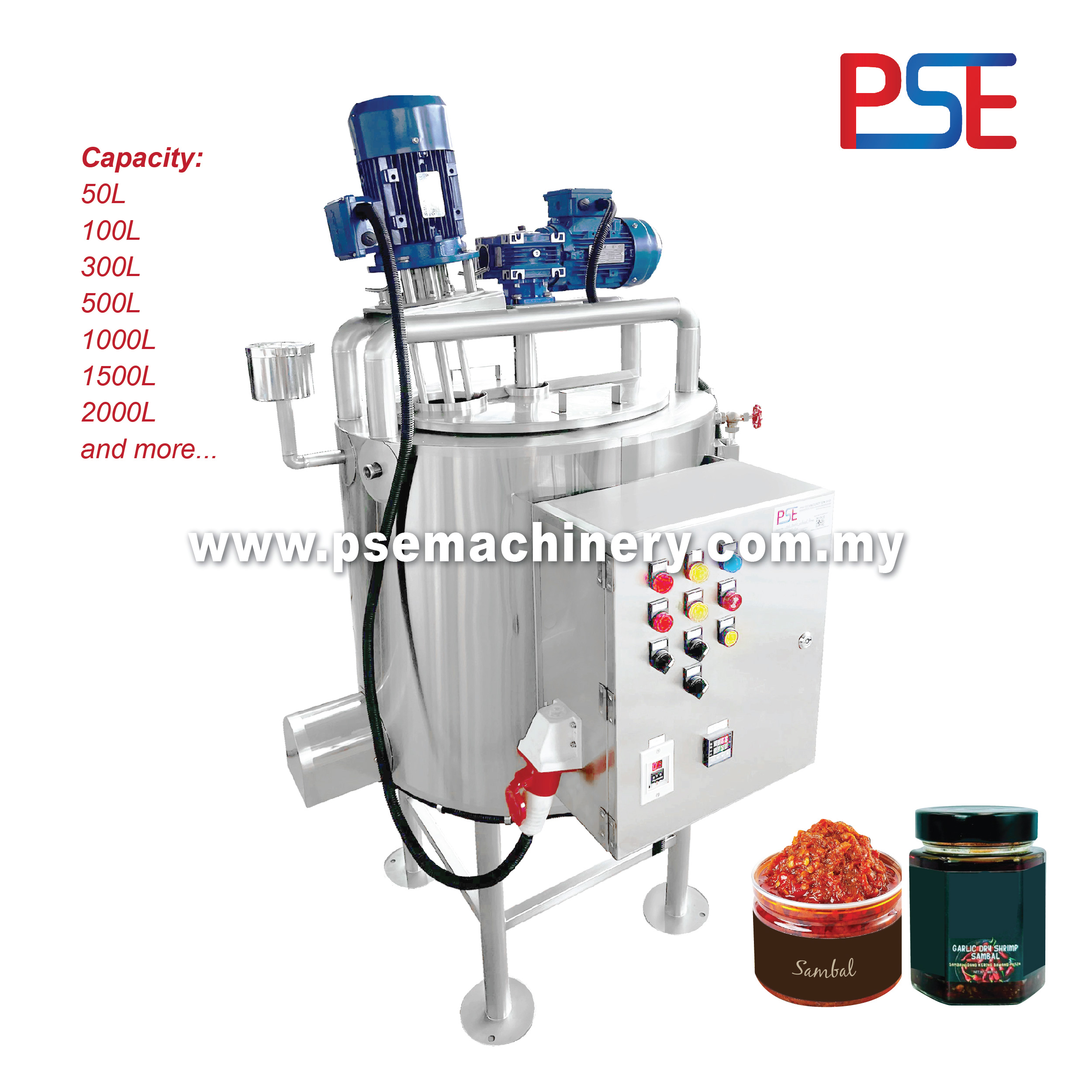 cooking homogenizer mixing tank-01